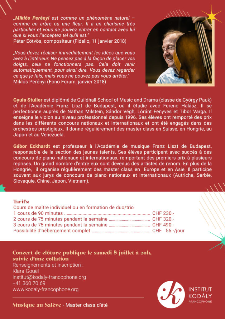 Flyeur rouge masterclass